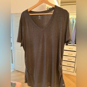 GAP Maternity Breathe Top - Dark Gray